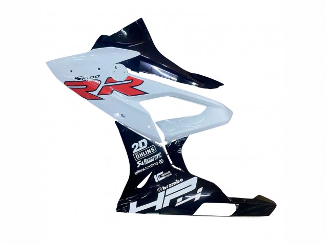 Purchase 2015-2016 White Glossy Black BMW S1000RR Motorcycle Fairings UK