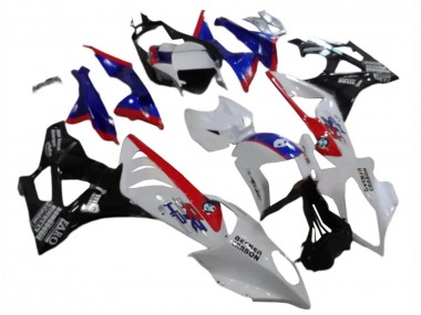 Purchase 2009-2014 White Red Blue Glossy Black BMW S1000RR Abs Fairings UK