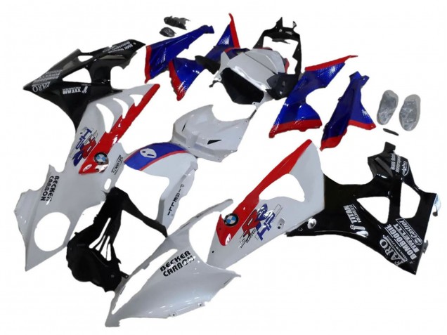 Purchase 2009-2014 White Red Blue Glossy Black BMW S1000RR Abs Fairings UK