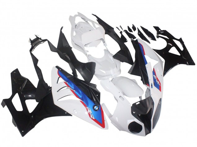 Purchase 2009-2014 White Red Blue Glossy Black HP Becker Carbon BMW S1000RR Motorcycle Fairings UK