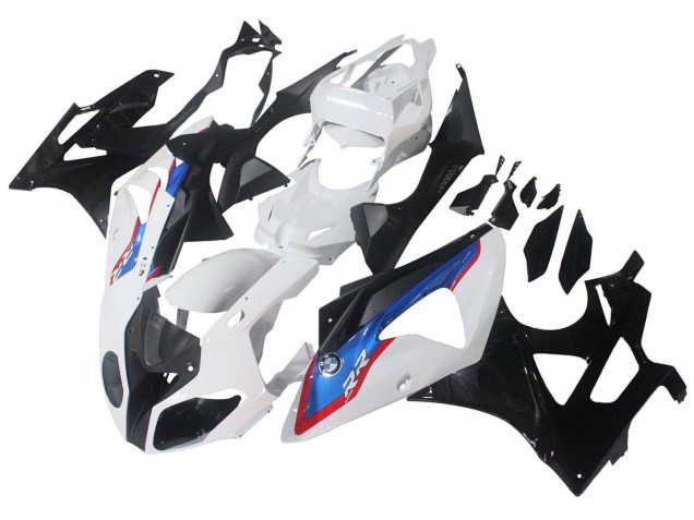 Purchase 2009-2014 White Red Blue Glossy Black HP Becker Carbon BMW S1000RR Motorcycle Fairings UK