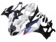 Purchase 2009-2014 White Red Blue Glossy Black HP Becker Carbon BMW S1000RR Motorcycle Fairings UK