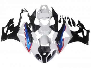 Purchase 2009-2014 White Red Blue Glossy Black HP Becker Carbon BMW S1000RR Motorcycle Fairings UK