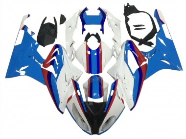 Purchase 2009-2014 White Red Blue BMW S1000RR Motorcycle Fairings UK