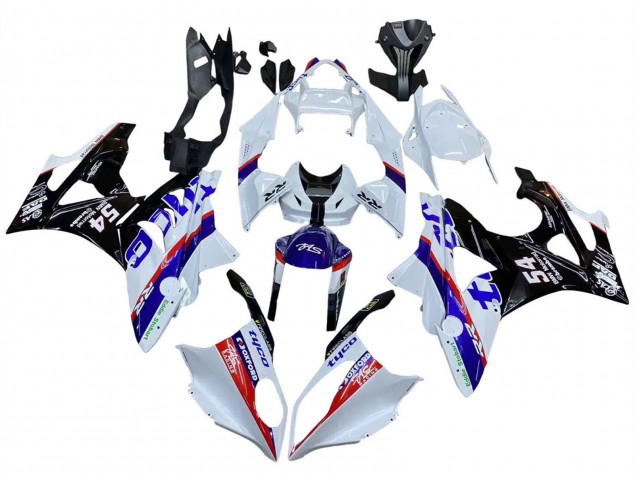 Purchase 2009-2014 White Red Blue Black Tyco BMW S1000RR Motorcycle Fairings UK