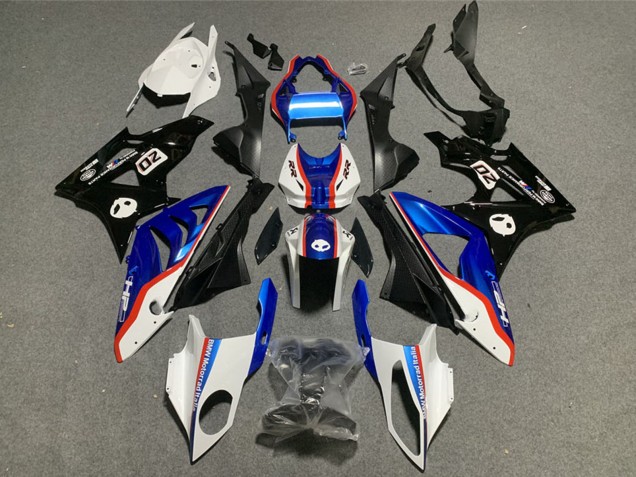 Purchase 2009-2014 White Red Blue Glossy Black BMW S1000RR Motorcycle Plastics UK