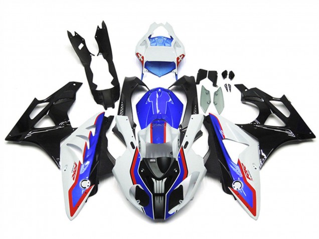 Purchase 2009-2014 White Red Blue Glossy Black Carbon Fiber RR BMW S1000RR Motorcycle Fairings UK