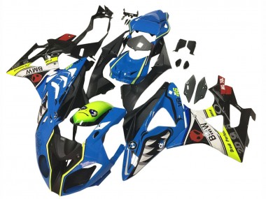 Purchase 2009-2014 Blue Yellow Red Black Shark VR 46 BMW S1000RR Motorcycle Fairings UK