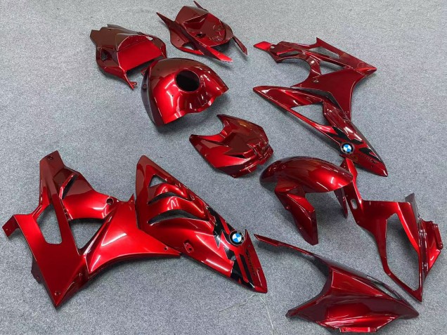 Purchase 2009-2014 Red BMW S1000RR Motorcycle Fairings UK