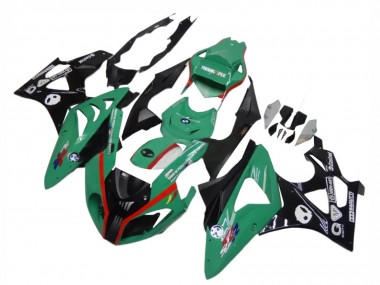 Purchase 2009-2014 Green Red Black BMW S1000RR Motorcycle Fairings UK