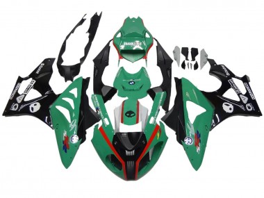 Purchase 2009-2014 Green Red Black BMW S1000RR Motorcycle Fairings UK