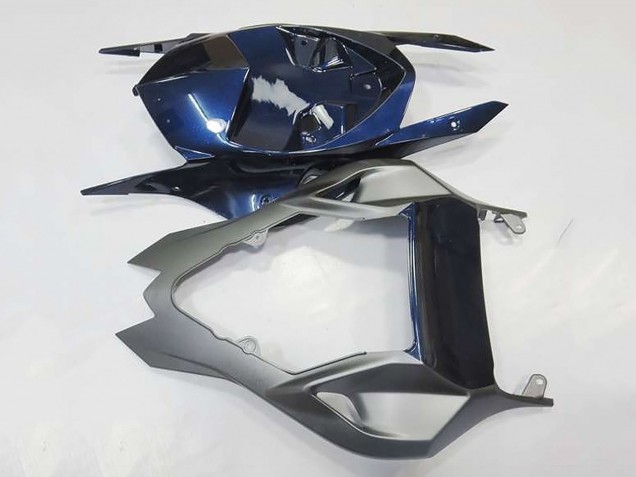 Purchase 2009-2014 Silver Blue Glossy Black BMW S1000RR Motorcycle Fairings UK
