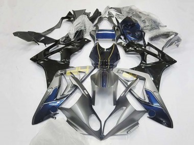 Purchase 2009-2014 Silver Blue Glossy Black BMW S1000RR Motorcycle Fairings UK