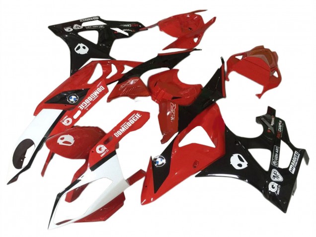 Purchase 2009-2014 Red White Glossy Black BMW S1000RR Motorcycle Fairings UK