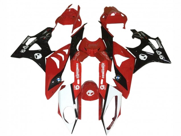 Purchase 2009-2014 Red White Glossy Black BMW S1000RR Motorcycle Fairings UK