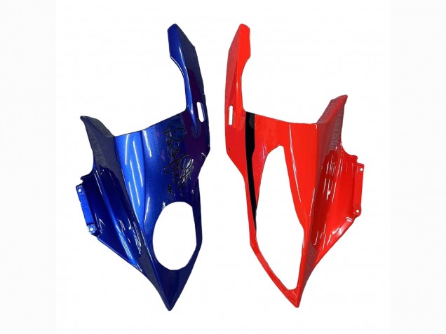 Purchase 2009-2014 Red Blue Yellow Shark BMW S1000RR Motorcycle Fairings UK