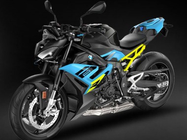 Purchase 2021-2025 Black Light Blue Yellow BMW S1000R Motorcycle Fairings UK
