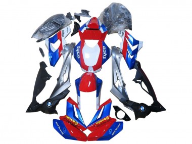 Purchase 2014-2016 Red Blue BMW S1000R Motorcycle Fairings UK