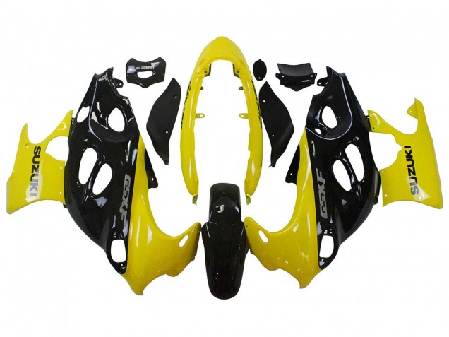 Purchase 2004-2006 Black Yellow Suzuki GSX600F/GSX750F Katana Motorcycle Fairings UK Purchase 2004-2006 Black Yellow Suzuki GSX600F/GSX750F Katana Motorcycle Fairings UK