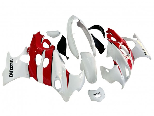 Purchase 2004-2006 White Red Suzuki GSX600F/GSX750F Katana Motorcycle Fairings UK Purchase 2004-2006 White Red Suzuki GSX600F/GSX750F Katana Motorcycle Fairings UK
