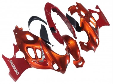 Purchase 2004-2006 Burnt Orange White Logo Suzuki GSX600F/GSX750F Motorcycle Fairings UK