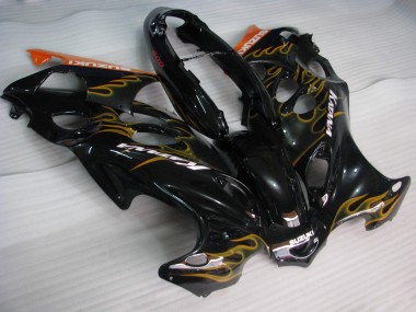 Purchase 2004-2006 Black with Yellow Flame Katana Suzuki GSX600F/GSX750F Katana Motorcycle Fairings UK