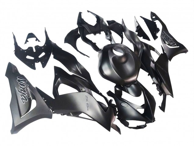 Purchase 2023-2025 Matte Black Ninja Kawasaki ZX6R Motorcycle Fairings UK Purchase 2023-2025 Matte Black Ninja Kawasaki ZX6R Motorcycle Fairings UK
