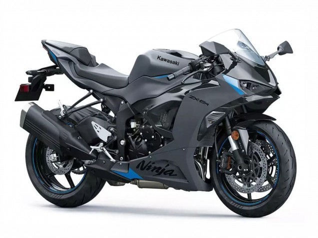 Purchase 2023-2025 Grey Ninja Kawasaki ZX6R Motorcycle Fairings UK Purchase 2023-2025 Grey Ninja Kawasaki ZX6R Motorcycle Fairings UK