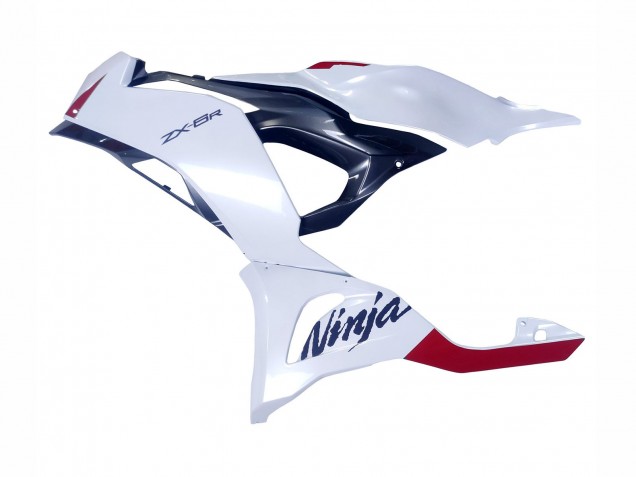 Purchase 2023-2025 Pearl White Ninja Kawasaki ZX6R Motorcycle Fairings UK Purchase 2023-2025 Pearl White Ninja Kawasaki ZX6R Motorcycle Fairings UK
