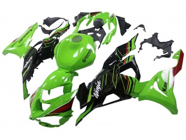 Purchase 2023-2025 Green Black Kawasaki ZX6R Motorcycle Fairings UK