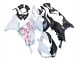 Purchase 2023-2025 Black White with Flower Kawasaki ZX6R Motorcycle Fairings UK Purchase 2023-2025 Black White with Flower Kawasaki ZX6R Motorcycle Fairings UK