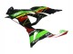 Purchase 2023-2025 Black Green Red Ninja Dunlop Kawasaki ZX6R Motorcycle Fairings UK Purchase 2023-2025 Black Green Red Ninja Dunlop Kawasaki ZX6R Motorcycle Fairings UK