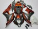 Purchase 2007-2008 Orange Matte Black Honda CBR600RR Motorcycle Fairing Kits UK