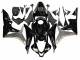 Purchase 2007-2008 Silver Glossy Black Honda CBR600RR Motorcycle Fairing Kits UK