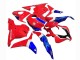 Purchase 2009-2012 White Red Blue HRC Honda CBR600RR Motorcycle Fairings UK