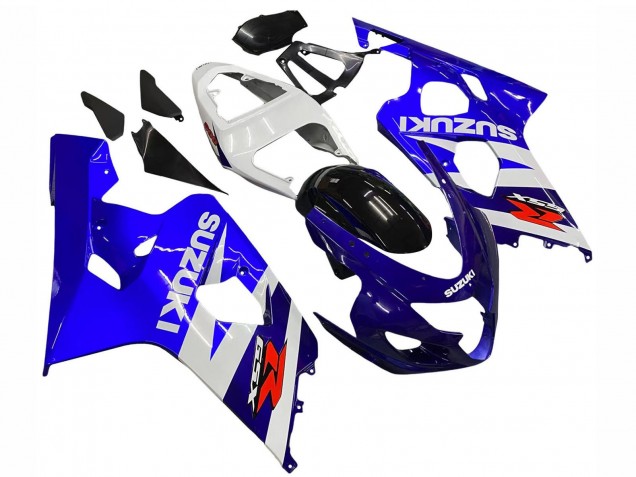 Purchase 2004-2005 White Blue Black Red Suzuki GSXR 600 / GSXR 750 Motorcycle Fairing Kits UK