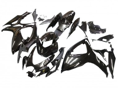 Purchase 2006-2007 Glossy Black Suzuki GSXR 600 / GSXR 750 Motorcycle Fairings UK