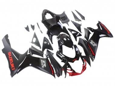 Purchase 2011-2024 Black Grey Red Line Suzuki GSXR 600 / GSXR 750 Motorcycle Fairings UK