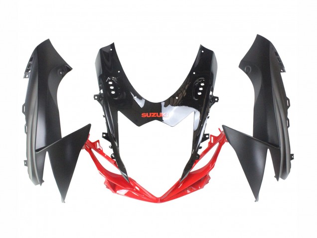 Purchase 2011-2024 Black Grey Red Line Suzuki GSXR 600 / GSXR 750 Motorcycle Fairings UK