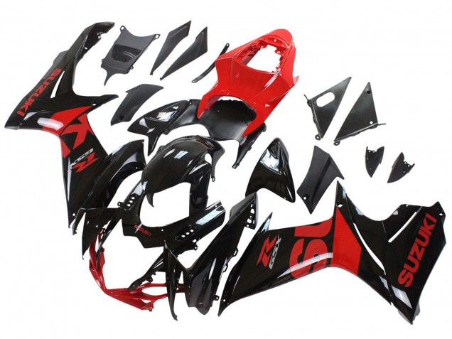 Purchase 2011-2024 Red Glossy Black Suzuki GSXR 600 / GSXR 750 Motorcycle Fairing Kits UK
