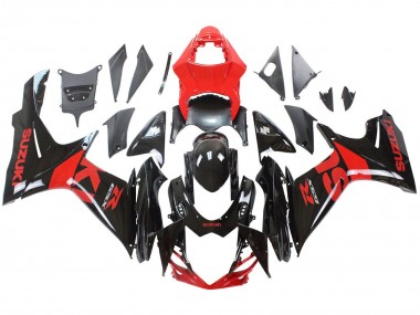 Purchase 2011-2024 Red Glossy Black Suzuki GSXR 600 / GSXR 750 Motorcycle Fairing Kits UK
