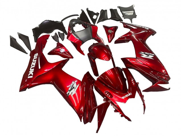 Purchase 2011-2024 Red White Decal Suzuki GSXR 600 / GSXR 750 Motorcycle Fairings UK