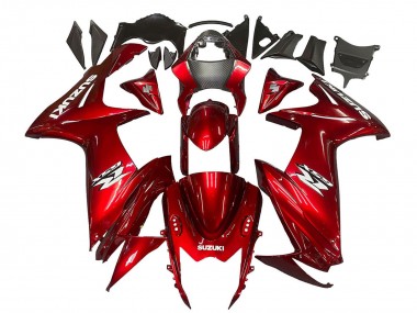 Purchase 2011-2024 Red White Decal Suzuki GSXR 600 / GSXR 750 Motorcycle Fairings UK