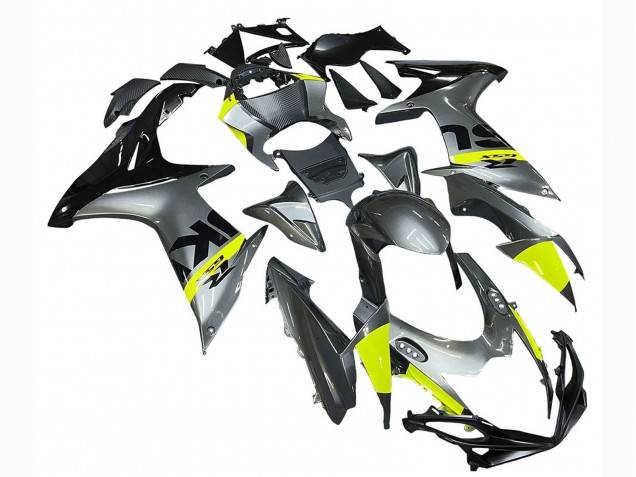 Purchase 2011-2024 Silver Yellow Black Suzuki GSXR 600 / GSXR 750 Motorcycle Fairings UK