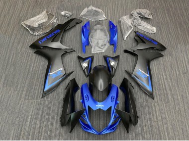 Purchase 2011-2024 Blue Matte Black Suzuki GSXR 600 / GSXR 750 Motorcycle Fairing Kits UK