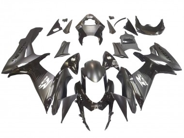Purchase 2011-2024 Matte Black Glossy Black White Decal Suzuki GSXR 600 / GSXR 750 Motorcycle Fairings UK