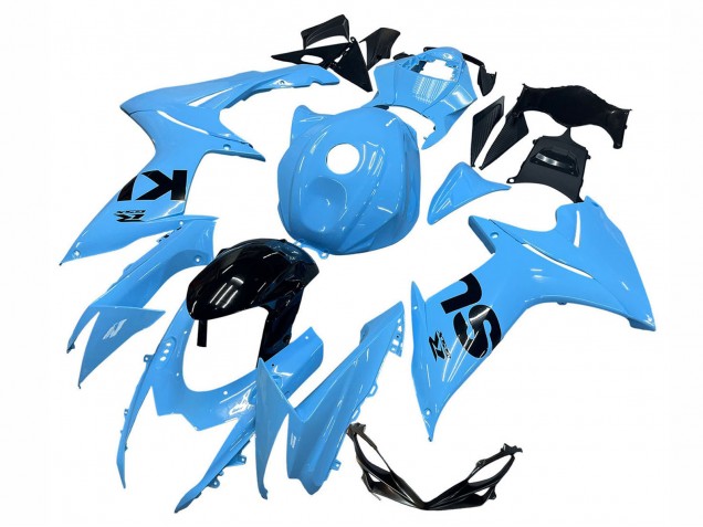Purchase 2011-2024 Light Blue Black Suzuki GSXR 600 / GSXR 750 Motorcycle Fairings UK