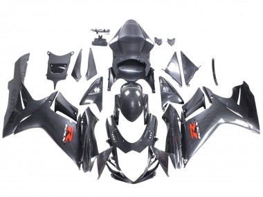 Purchase 2011-2024 Black Carbon Fiber Red Suzuki GSXR 600 / GSXR 750 Motorcycle Fairings UK