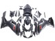 Purchase 2011-2024 Black Carbon Fiber Red Suzuki GSXR 600 / GSXR 750 Motorcycle Fairings UK