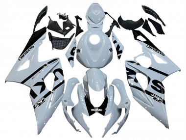 Purchase 2005-2006 White Black Suzuki GSXR 1000 Motorcycle Fairings UK